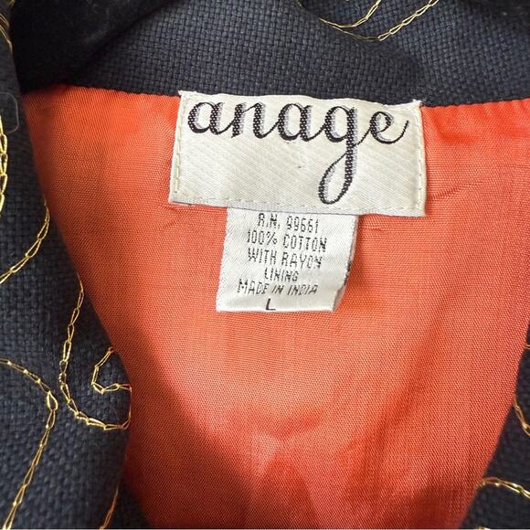 Anage Multicolor Giraffe Print Women's Jacket - Picture 3 of 3